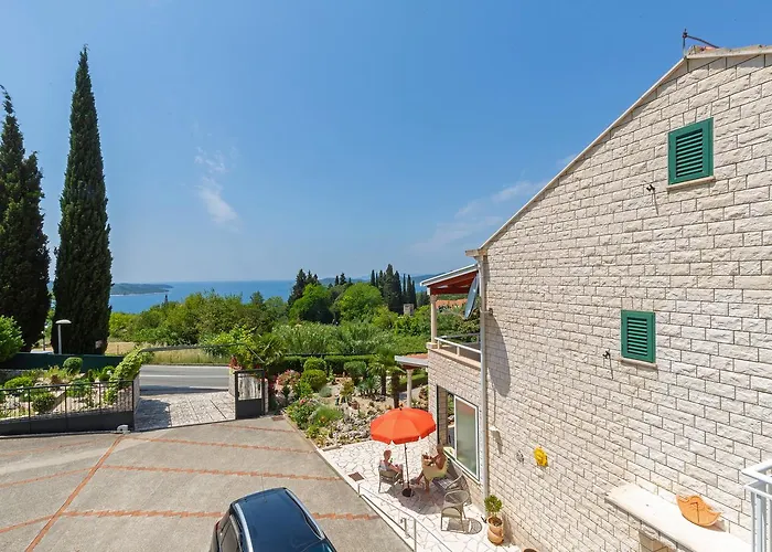 Sunny House Free Parking 3* Trsteno